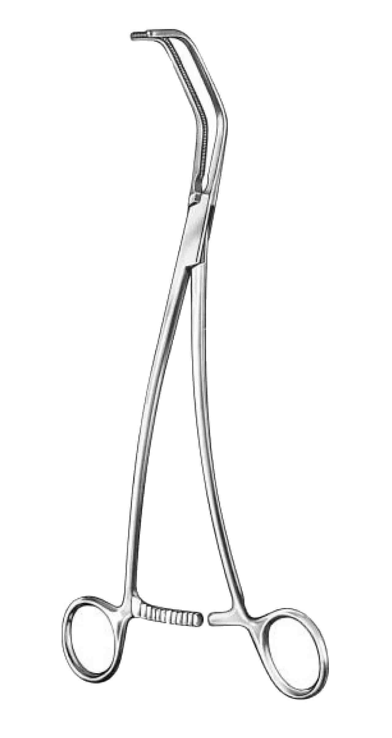 TİTANYUM DEBAKEY VENA CAVA KLEMP 23,5 CM
